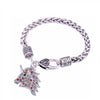Rhinestone Unicorn Bracelet